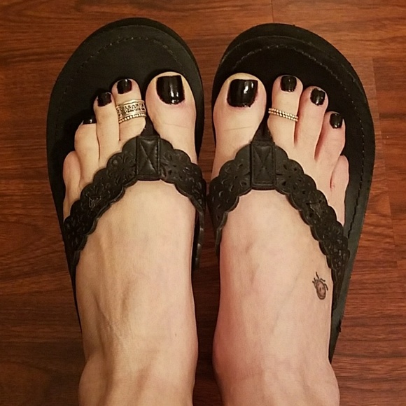 Roxy platform sandals - Picture 2 of 5